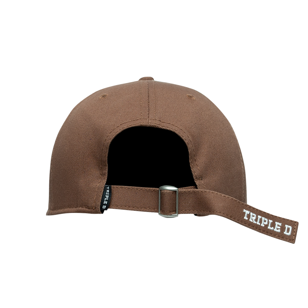 Cedar Wood Brown Structured Dad Cap