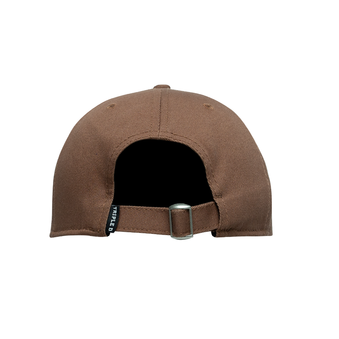 Cedar Wood Brown Structured Dad Cap