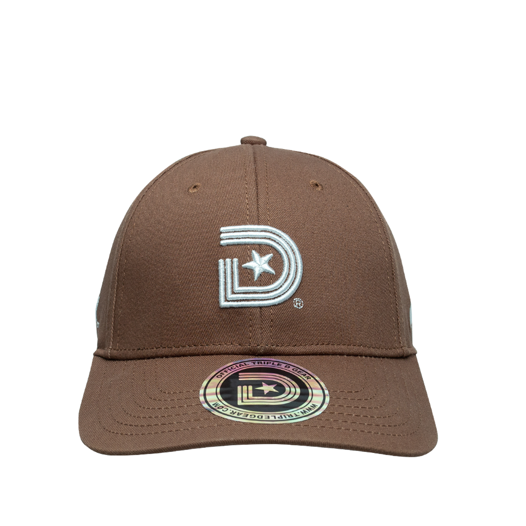 Cedar Wood Brown Structured Dad Cap