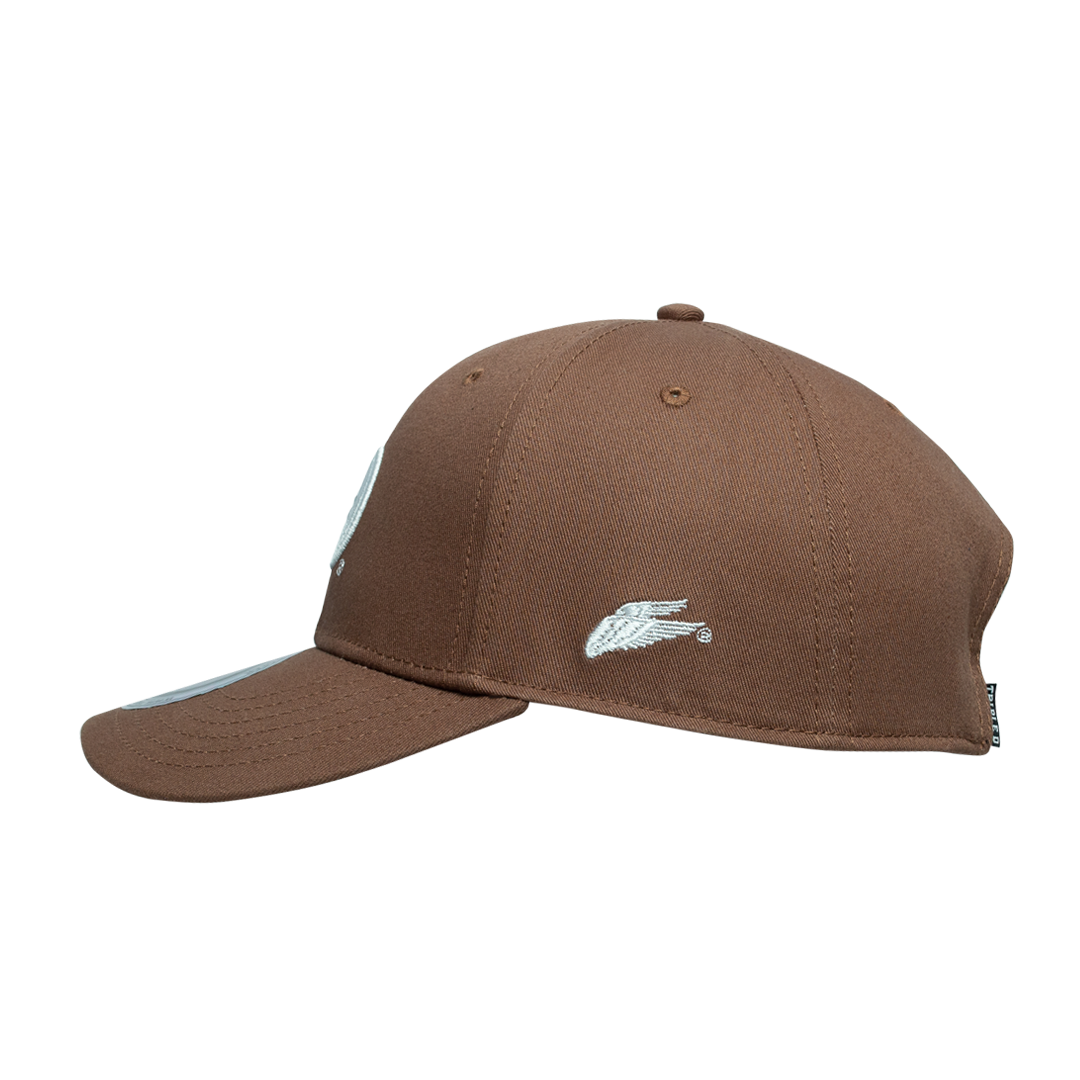 Cedar Wood Brown Structured Dad Cap