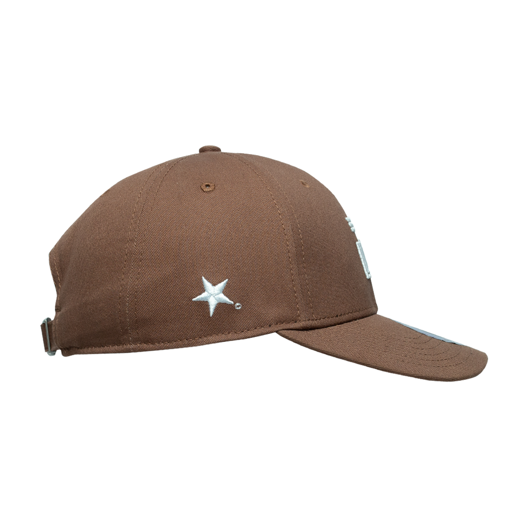 Cedar Wood Brown Structured Dad Cap